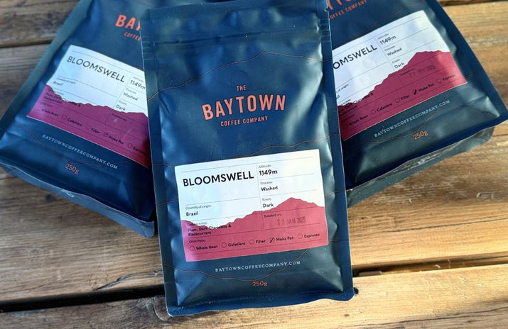 Introducing Bloomswell.... Our first dark roasted guest coffee