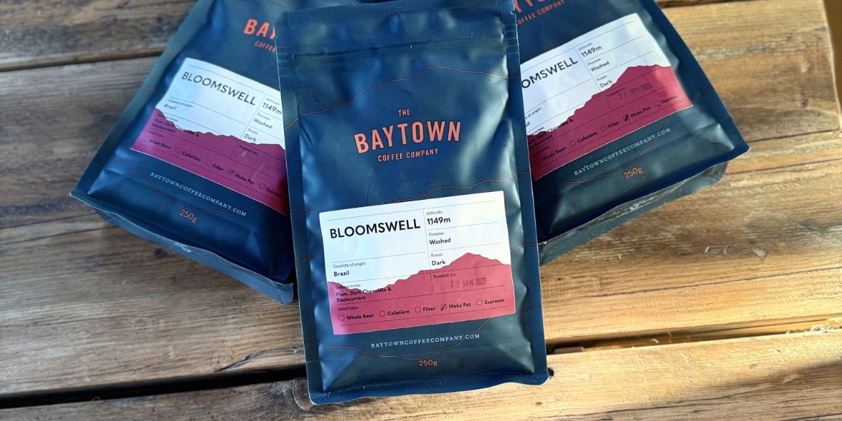 Introducing Bloomswell.... Our first dark roasted guest coffee