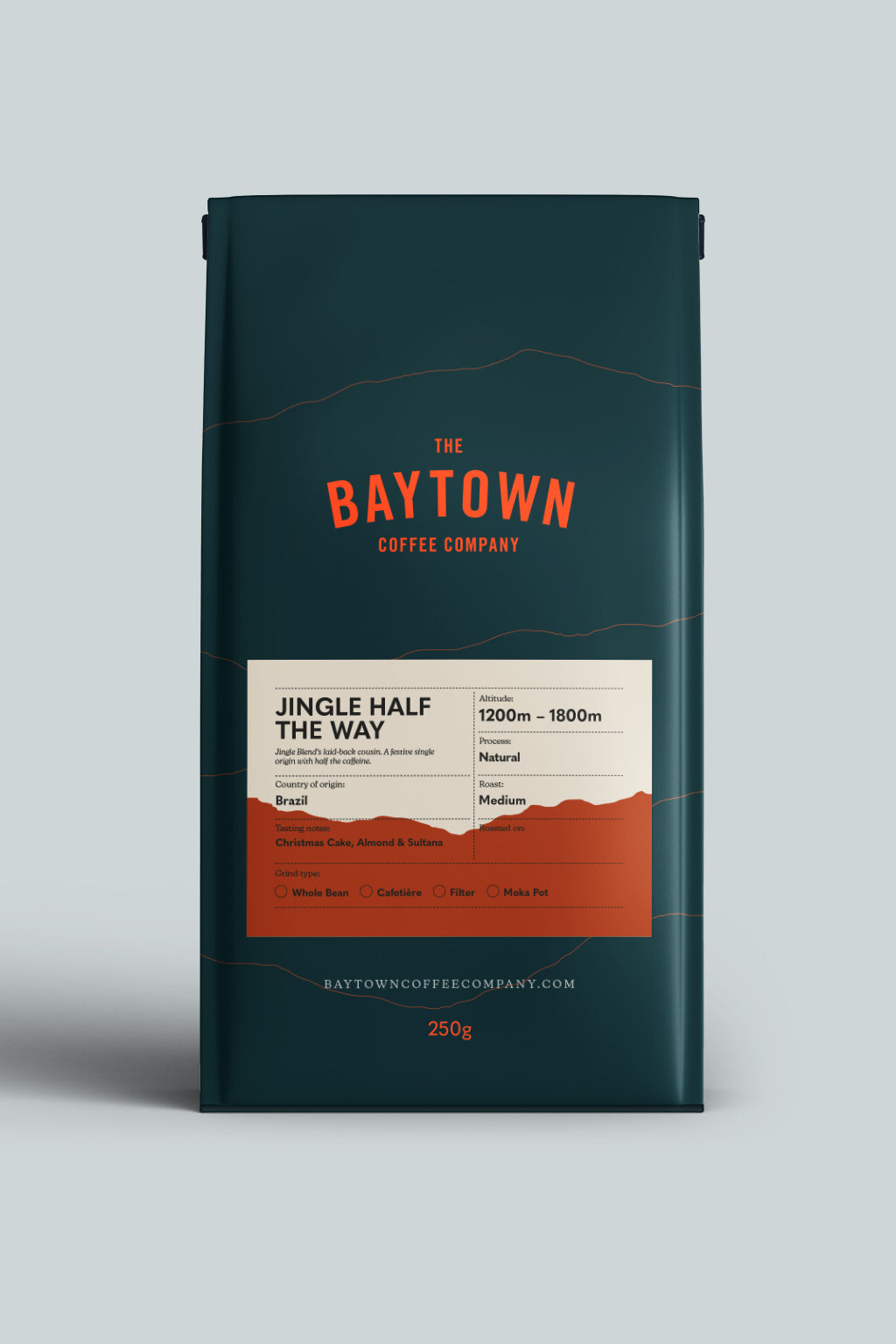 Jingle Half The Way. Half Caff