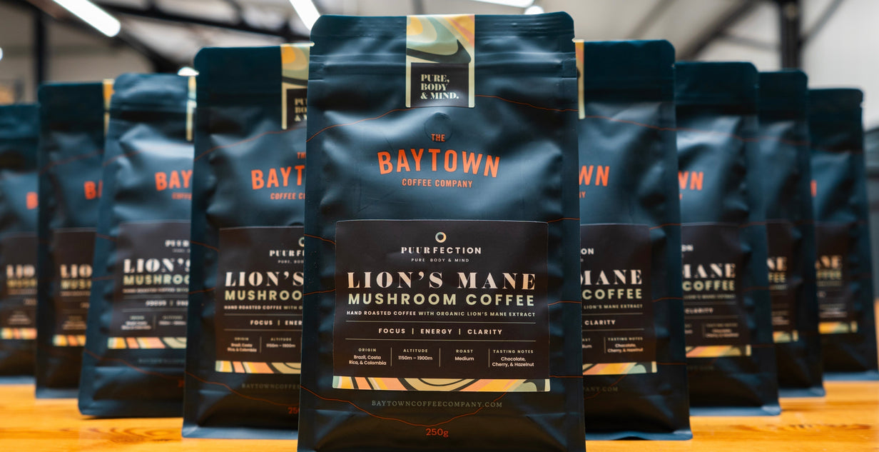 Lion’s Mane Meets Coffee: Baytown x Puurfection