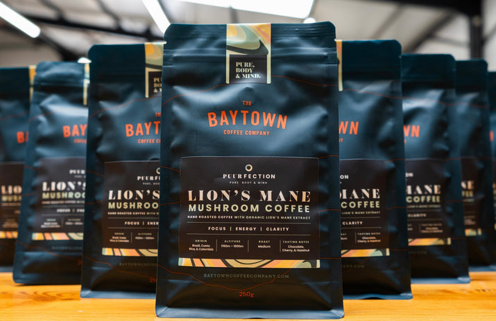 Lion’s Mane Meets Coffee: Baytown x Puurfection