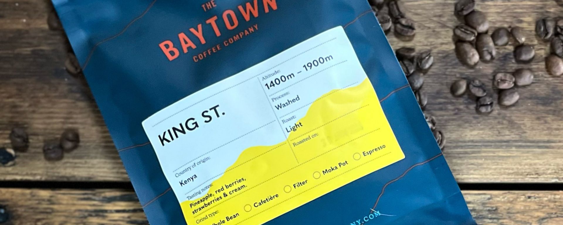 Introducing King Street, Kenyan Coffee Beans Baytown Coffee Company