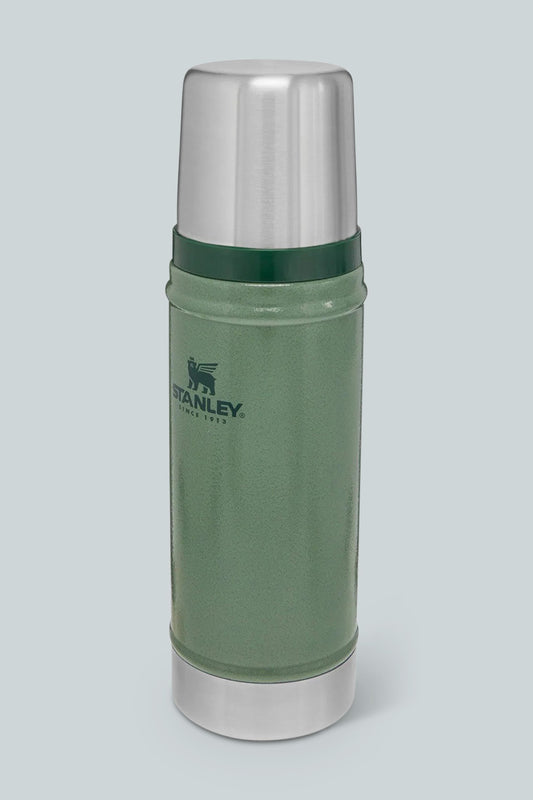 Stanley 0.47L Classic Bottle Hammertone Green