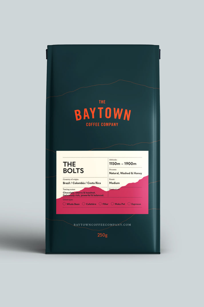 The Bolts Coffee Espresso Coffee Beans & Ground The Baytown Coffee Company